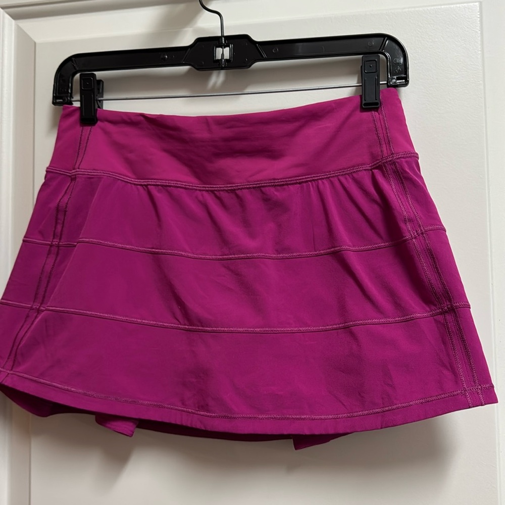 LULULEMON PACE RIVAL SKIRT SKORT SZ 4